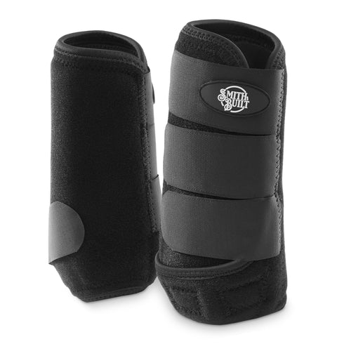 Equine Neoprene Horse Front Pair Boots - Protective Athletic Sport Wrap